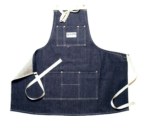 Monogrammable strip apron
