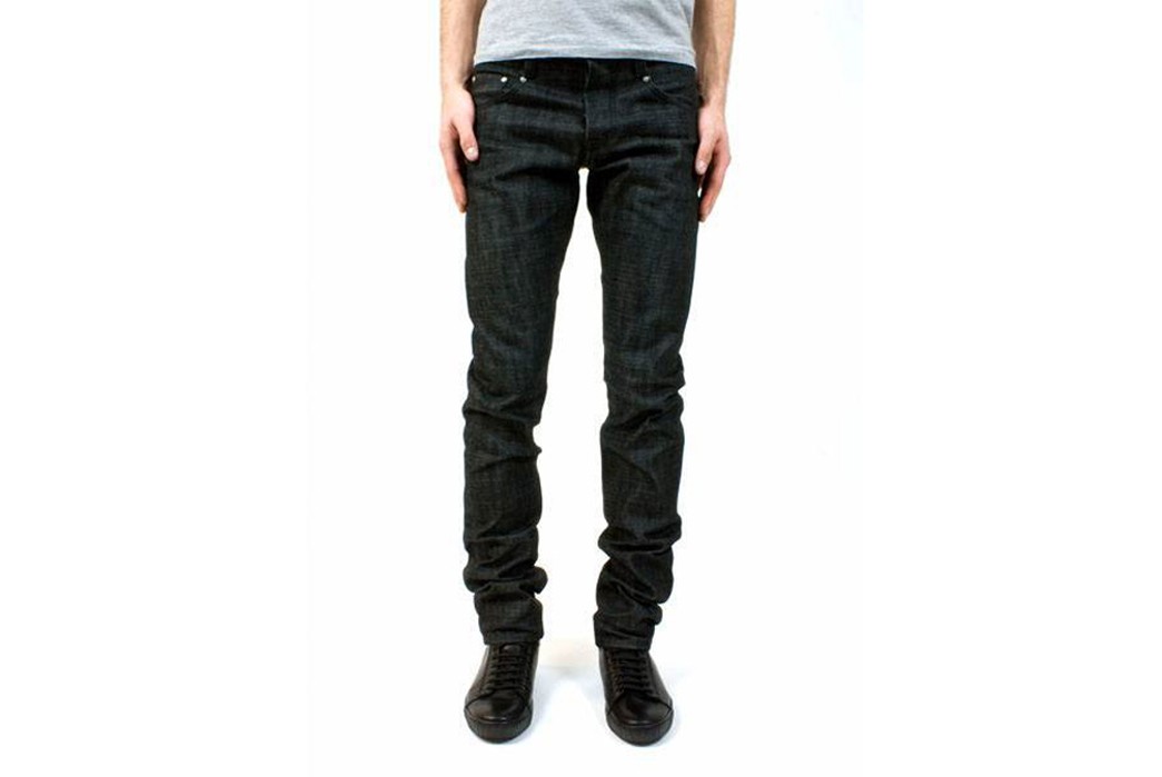 black slim skinny jeans