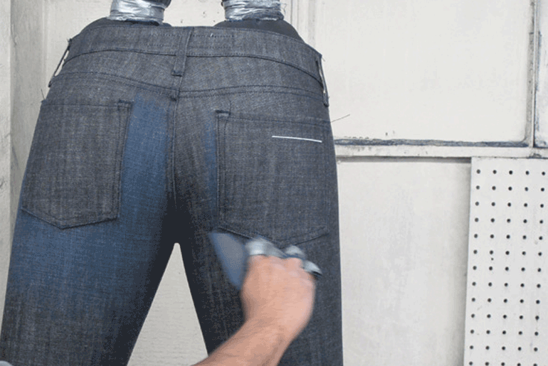 fading jeans