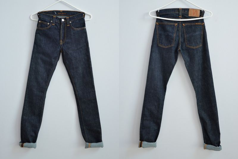 nudie jeans before and after