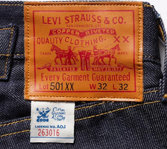 A Rough Guide To Levi's 501 Vintage Jeans - 1947 to 1966