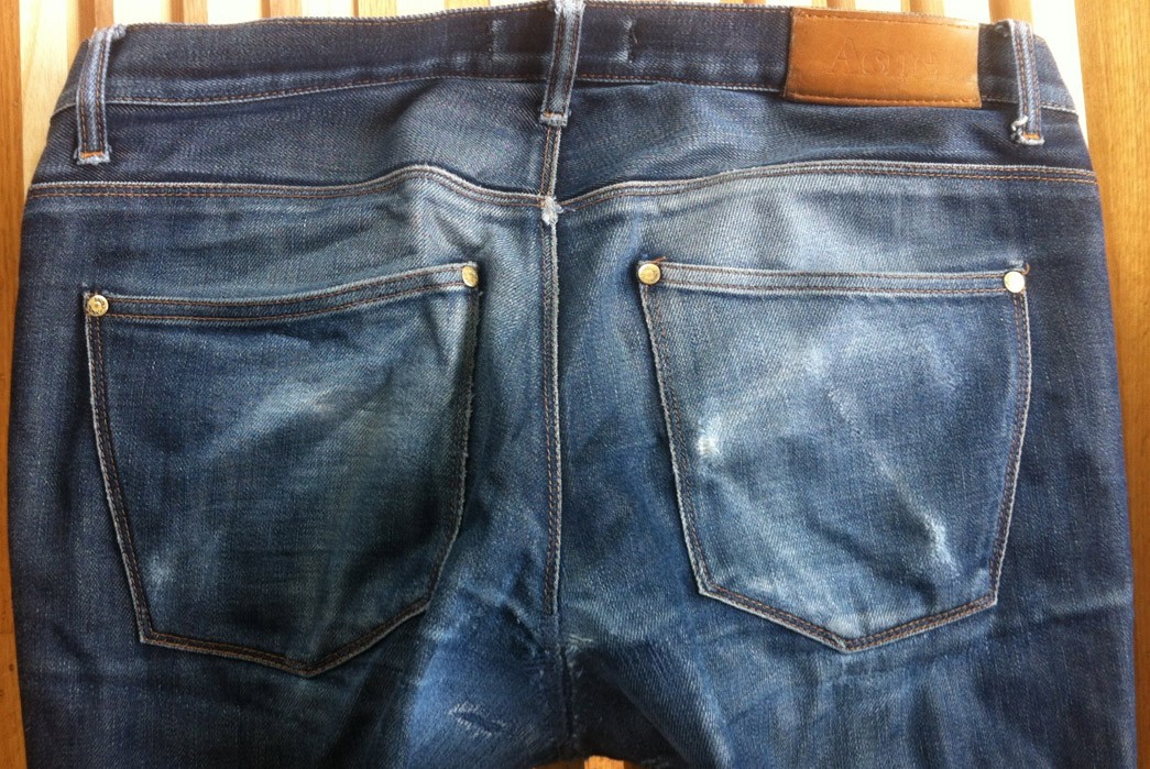 acne max raw jeans