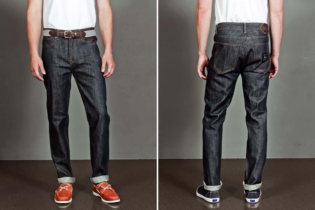 skinny selvedge jeans