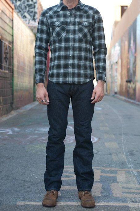 IronHeart X634sX Flannel-Lined Water-Resistant Jeans