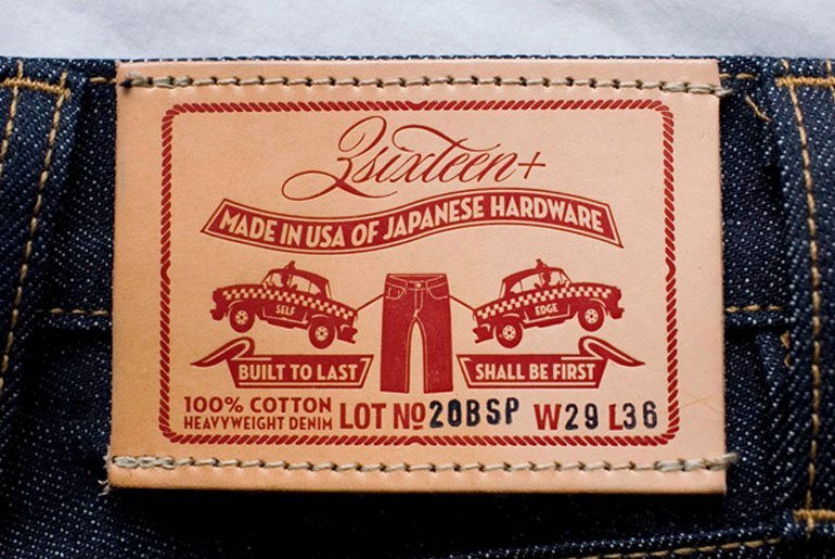 wrangler leather patch