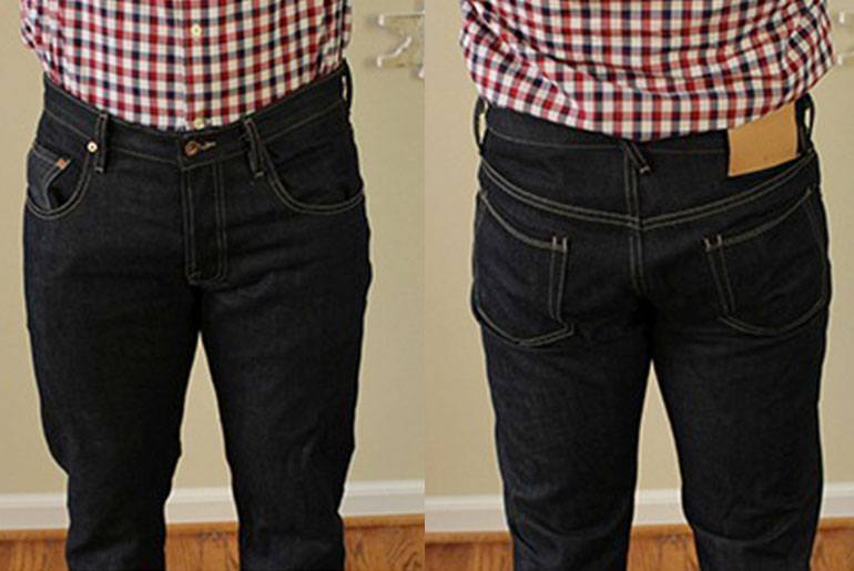 mens jeans for large thighs