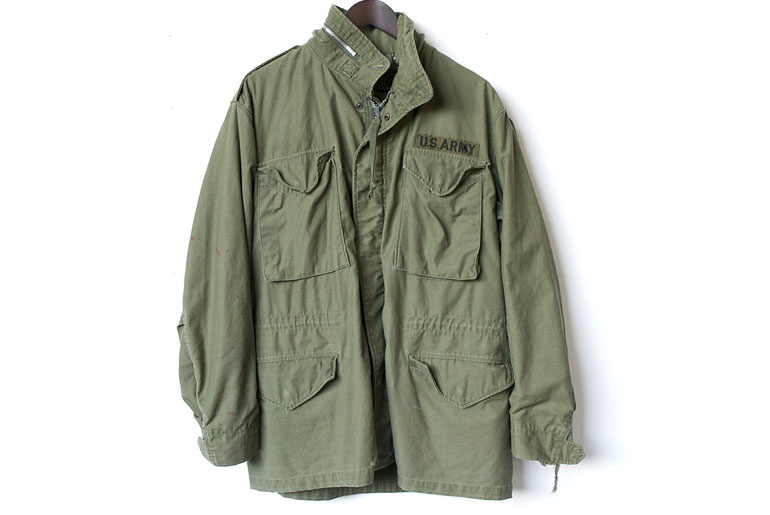 Army Jacket Vintage US M65 Military Field Top Combat Lined Coat Urban Green  Navy