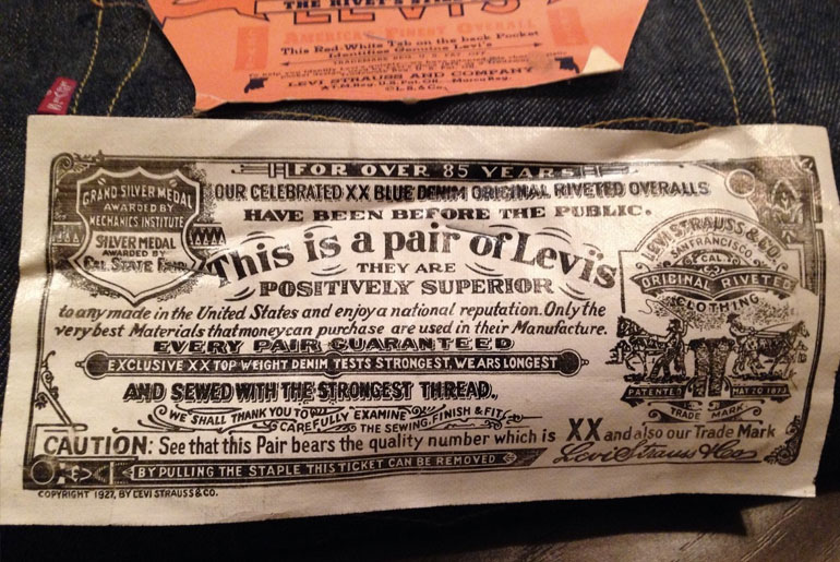 Original Vintage Levi's 501 Big 