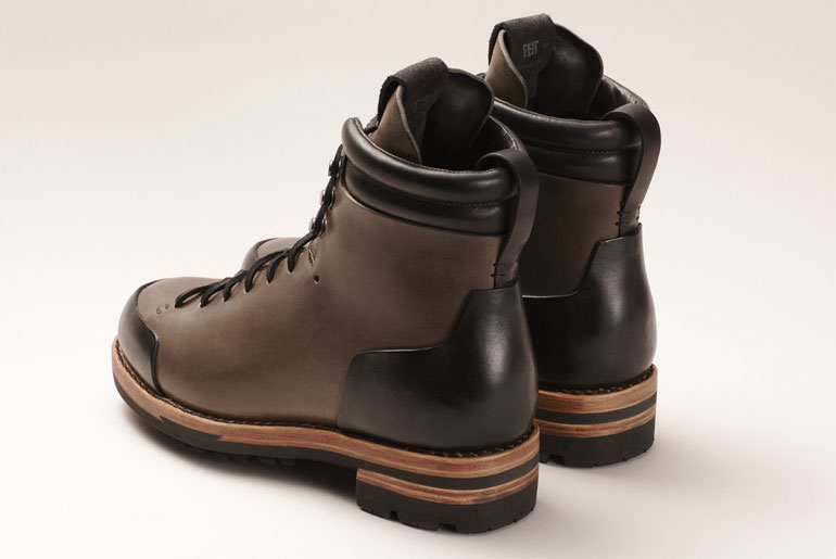 FEIT Arctic Hiker Leather Black, Smog Boots - Just Released