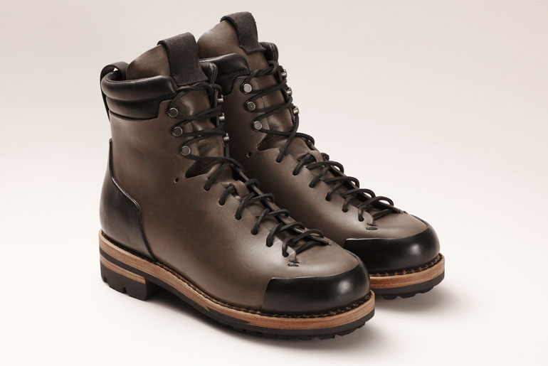 FEIT Arctic Hiker Leather Black, Smog Boots - Just Released