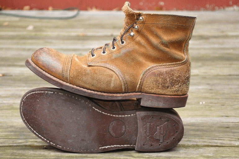 cleaning red wing iron rangers