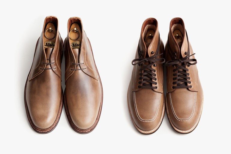 Natural Chromexcel Indy Boot and Chukka 