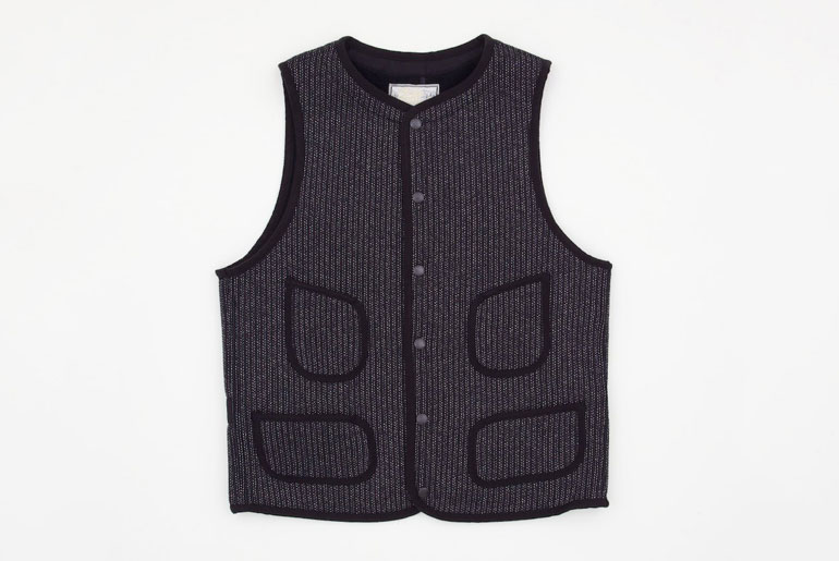 Brown's Beach vest by The Real McCoy's.