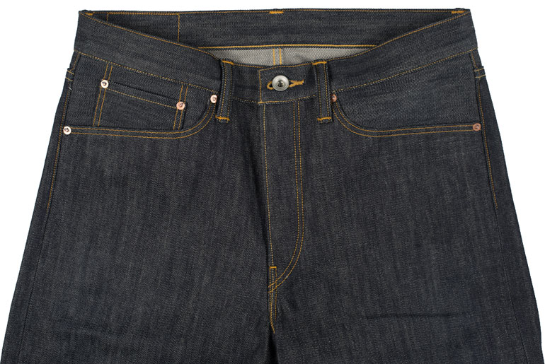 Cone Mills & Japanese Raw Selvage Denim Jeans Tagged 15oz Indigo