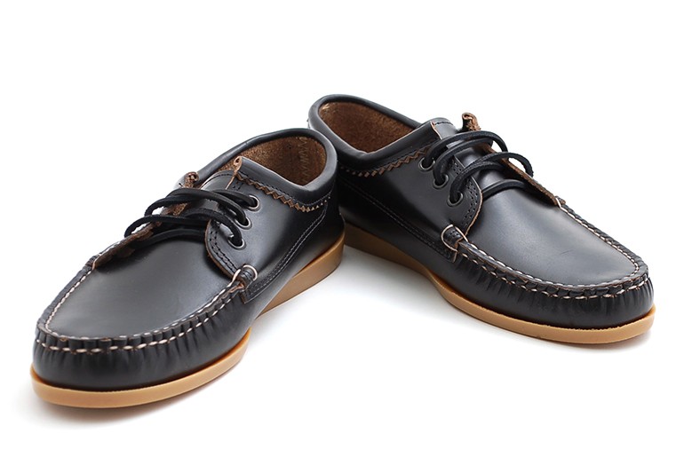 Boat Shoe - Navy Chromexcel, Deck Sole - Made in USA