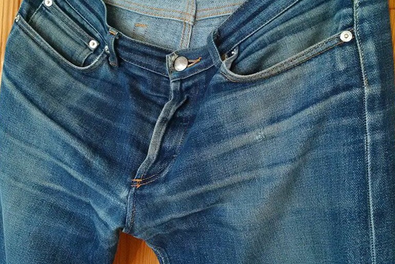 Fade of the Day - A.P.C. Petit Standard (3.5 Years, 2 Washes, 3 Soaks)