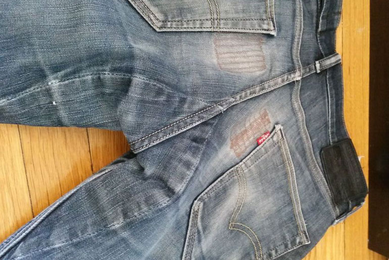 Levi's 511 Commuter (3 years, 1 wash)