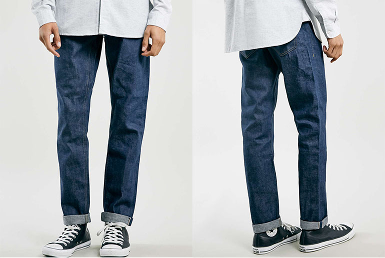 topman selvedge jeans