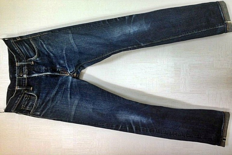 Fade of the Day - Pure Blue Japan xx-011 (1 Year, 4 Washes, 1 Soak)