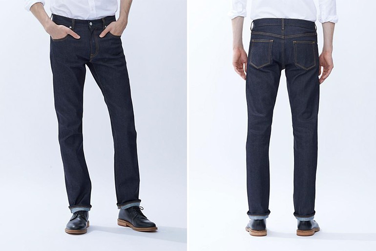 Uniqlo Slim Fit Selvedge (9 Months, 1 Wash, 3 Soaks) - Fade of the Day