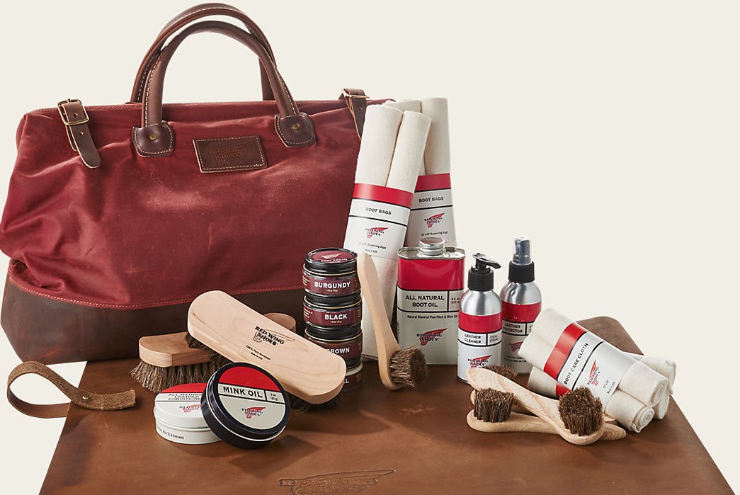 red wing boot cleaning kit