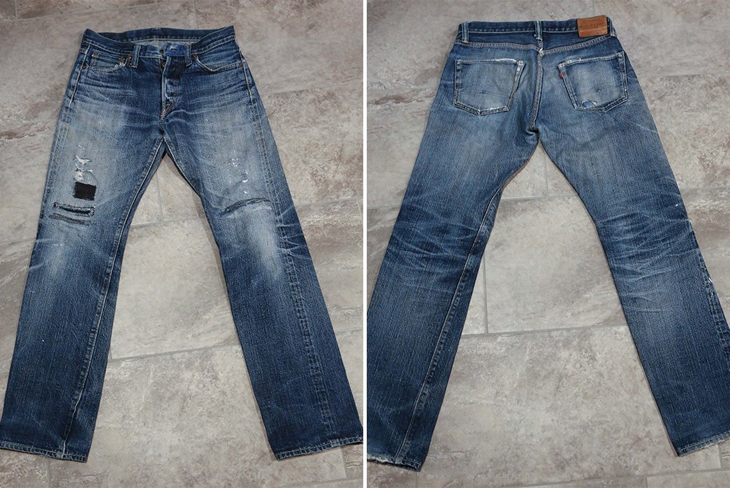 Fade Friday - Samurai S0500XX (7 Years, 6 Months, Unknown Washes)