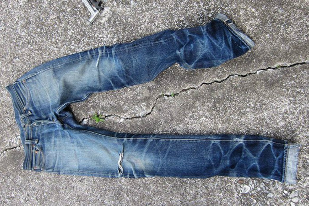 jeans first wash