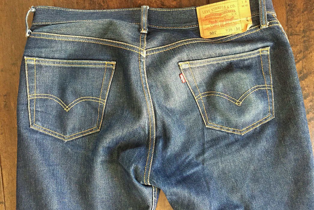 Fade of the Day - Levi's 501 STF (2 Years, 6 Months, 1 Soak)