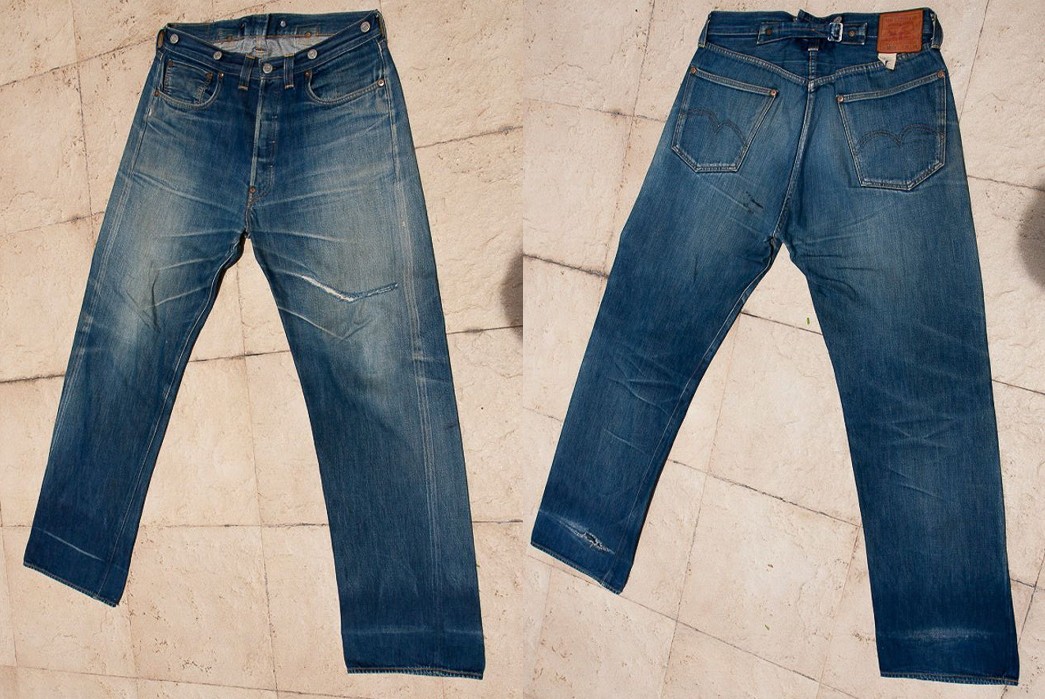 Levi's Vintage Clothing 1933 501 (3 Years, 3 Washes) - Fade of the Day