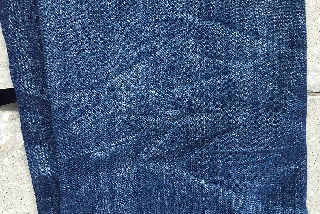Fade of the Day - Evisu No. 2 Lot 2000 (6 Years, Unknown Washes)