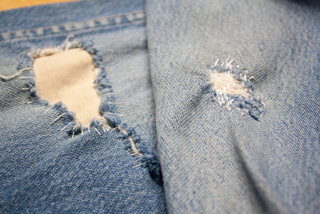 How to Hand Darn, Patch, and Repair Hems
