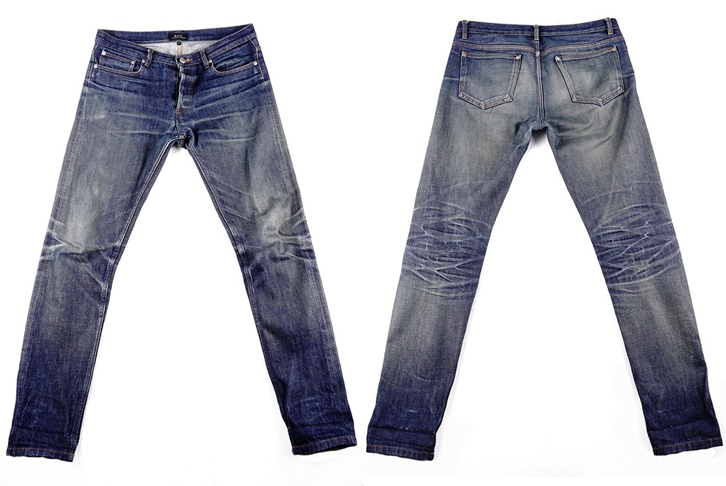 Fade of the Day - A.P.C. Petit New Standard (1 Year, 7 Months, 1 Wash ...
