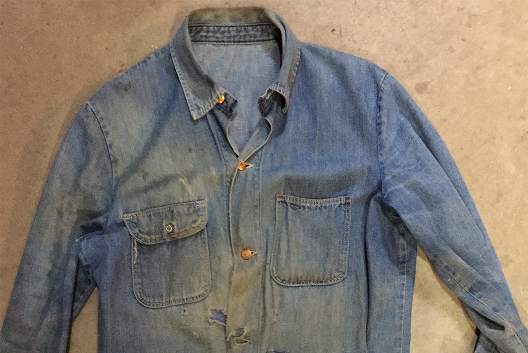 Fade Friday - Unknown Vintage Chore Jacket (60+ Years, Unknown