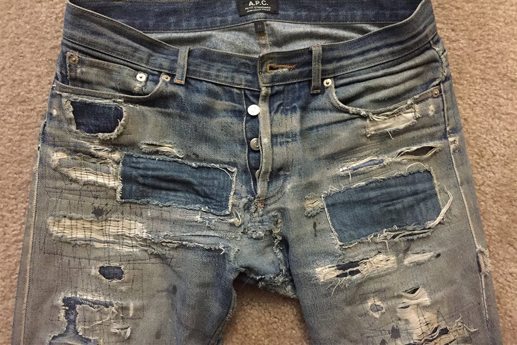 Fade Friday - A.P.C. Petit Standard (5 Years, 6 Months, Unknown Washes ...