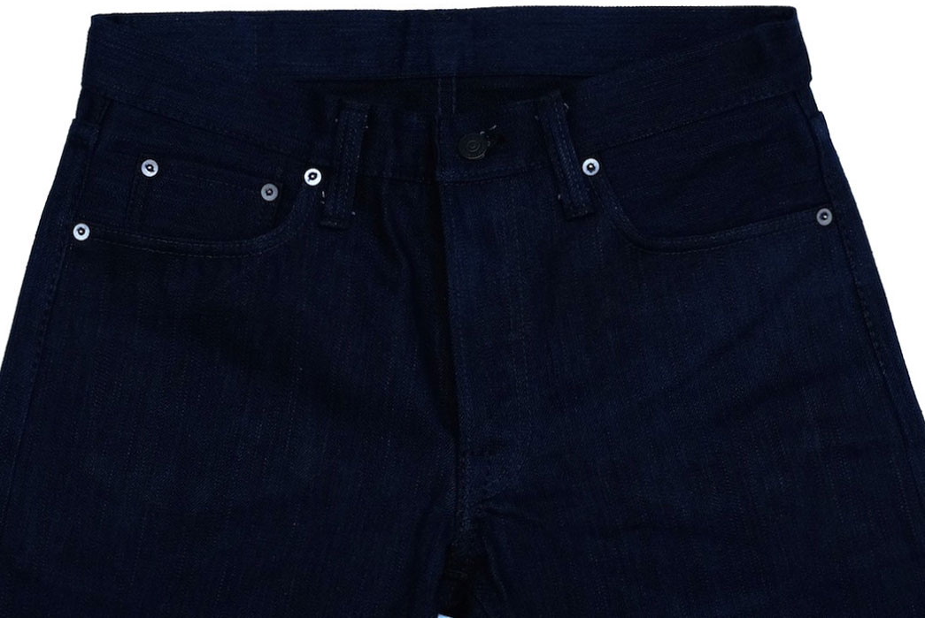 Pure Blue Japan KS-013-WID Double Indigo Knubbed Jeans
