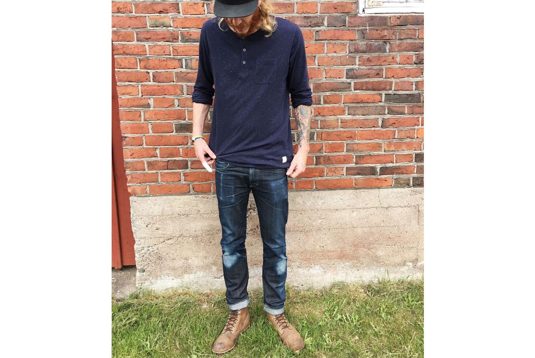 Lee 101 Rider Slim Fit (1 Year, 7 Months, 0 Washes) - Fade of the Day