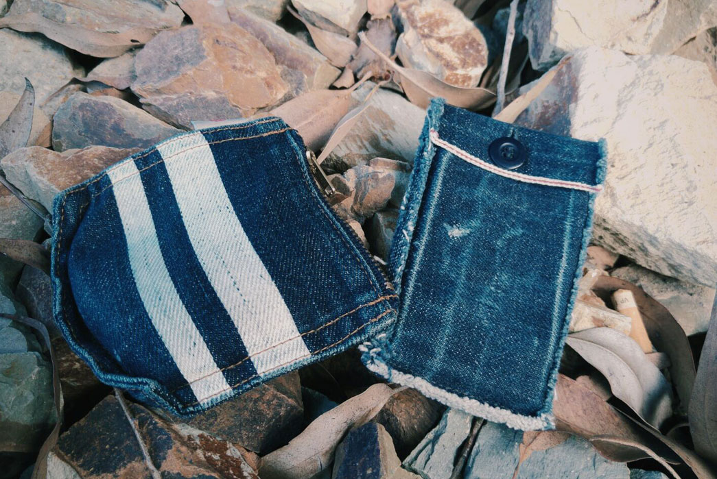 Custom Denim Coin Pocket Bags (2 Years, 1 Month, Unknown Washes)