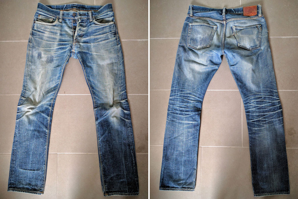 Pure Blue Japan XX-011 (3 Years, 4 Months, Unknown Washes) - FotD