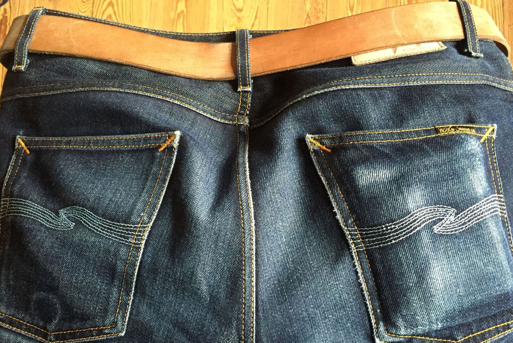 Nudie Straight Alf Dry Ropy Selvedge (6 Months, 2 Washes) - FotD