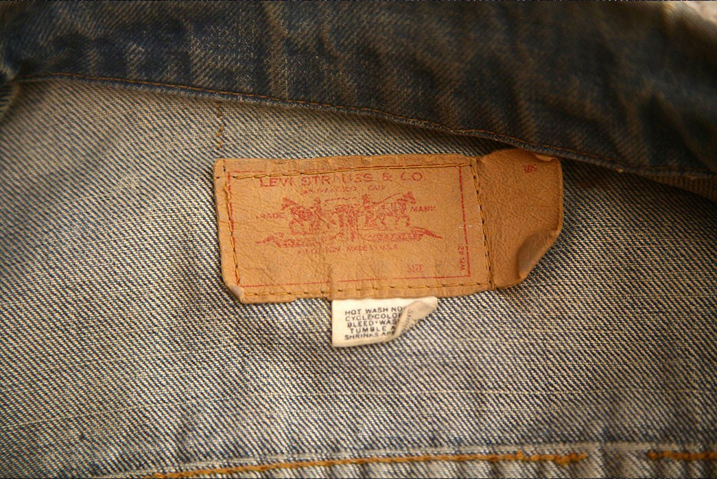 how to identify vintage levis jacket