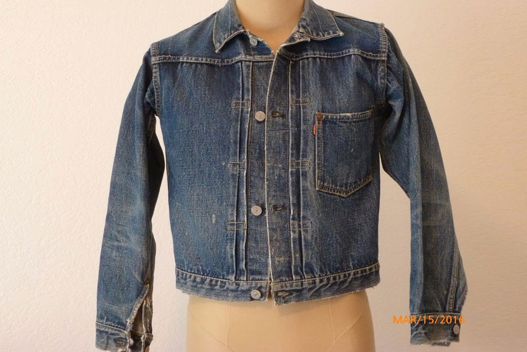 vintage levi jean jacket