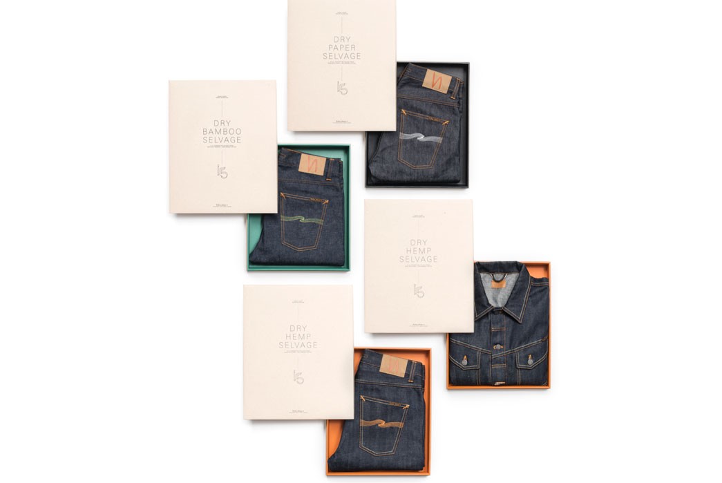 Nudie Jeans Limited Edition Bloodline: Paper, Hemp, and Bamboo Selvedge ...