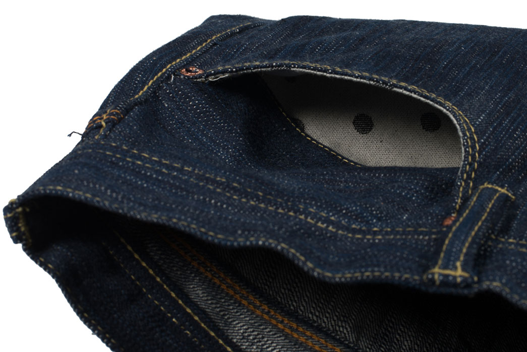 Studio D'Artisan Tokushima Natural Indigo-Dyed Denim Jeans