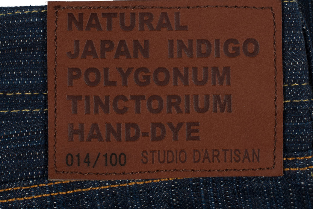 Greaser Tokushima Shoai Hank Dyed denim (Natural plant dyed Indigo