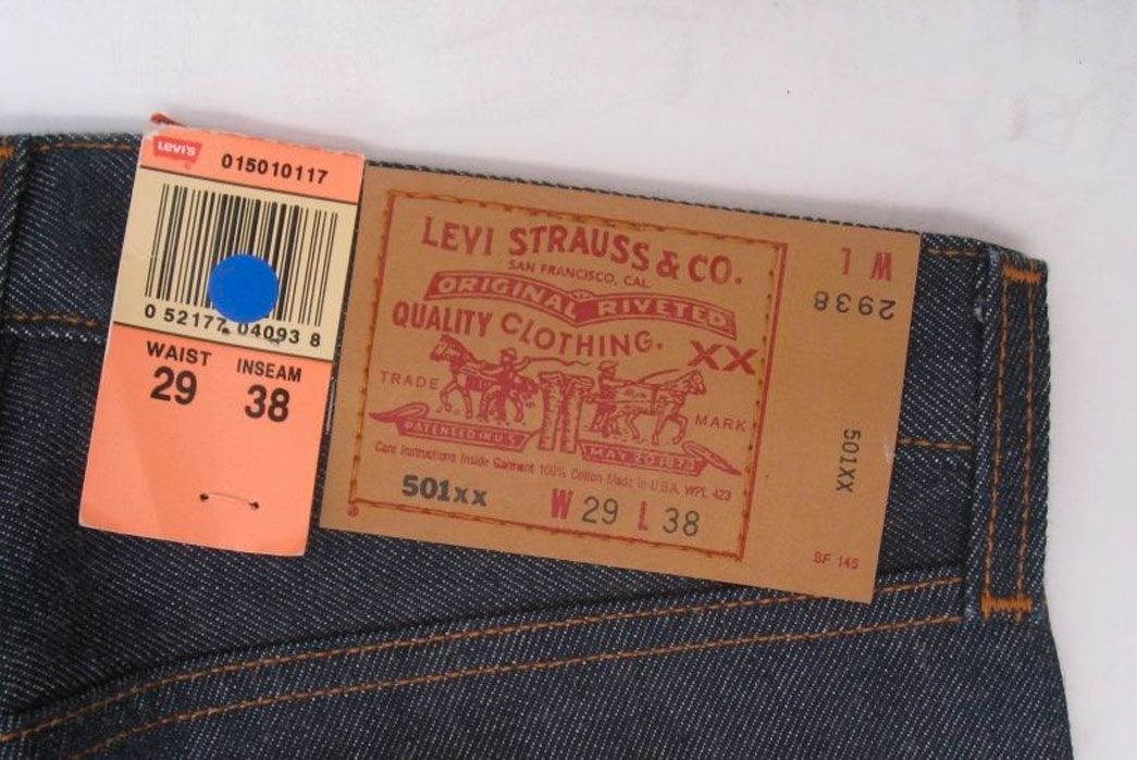 levis 501xx made in mexico