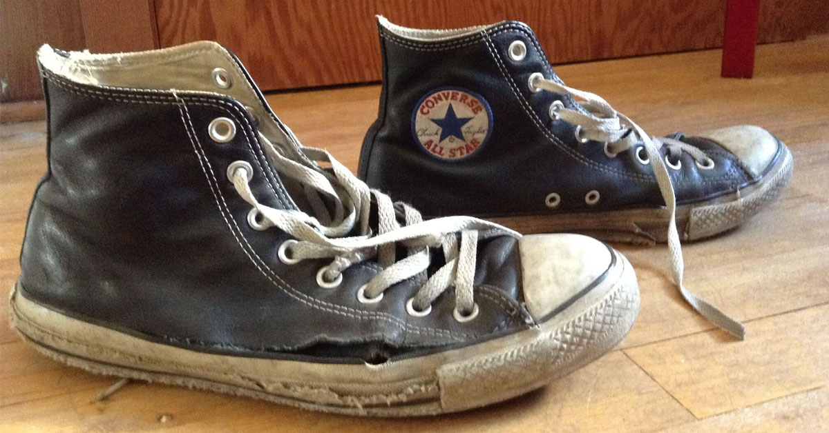 Converse Leather Chuck Taylor All Star (7 Years, 3 Months) - FotD