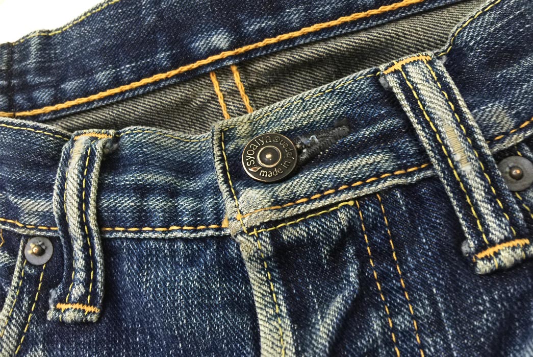 Pure Blue Japan XX-011 (2 Years, 8 Washes, 2 Soaks) - Fade of the Day