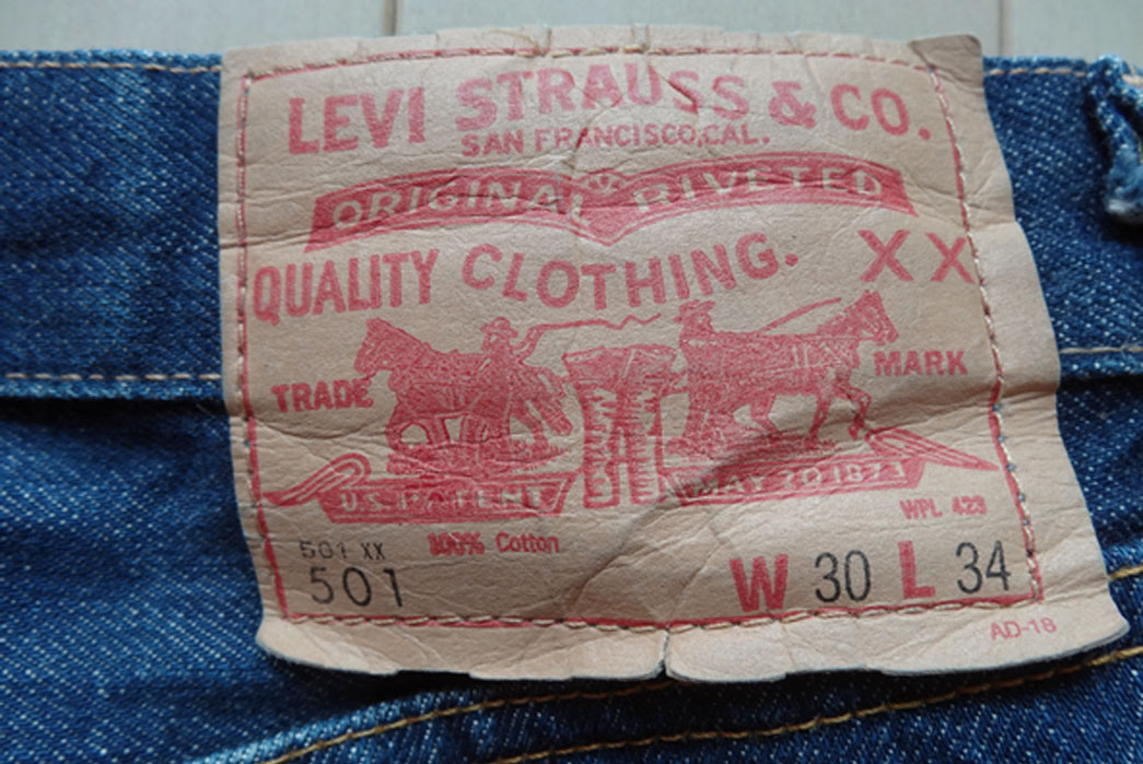 patch levis jeans