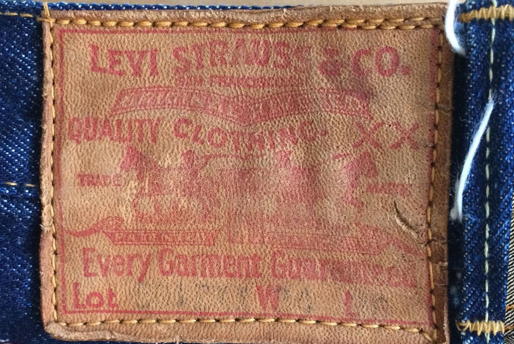 LVC Levi’s Vintage Clothing Cone Denim 47501 One Wash Selvage Jeans Very  Rare