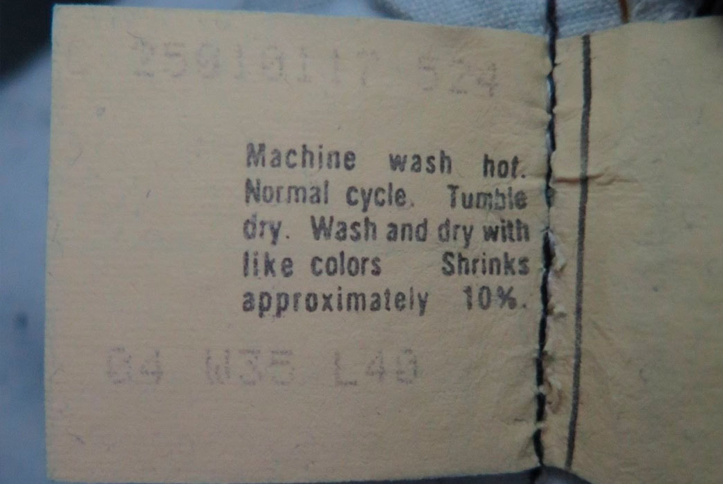 levis jeans washing instructions